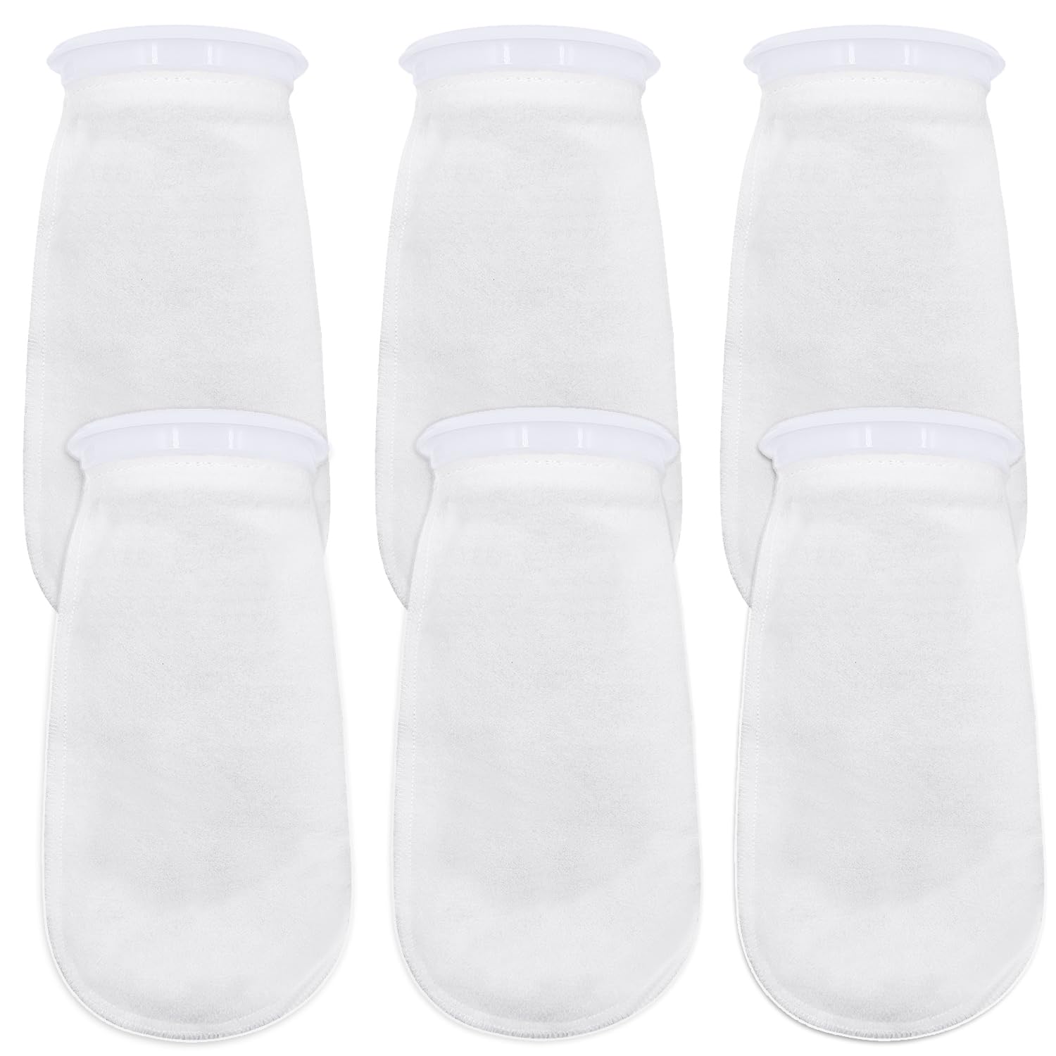 AYWFEY 6-pack filter socks pack for reliable filtration in tanks