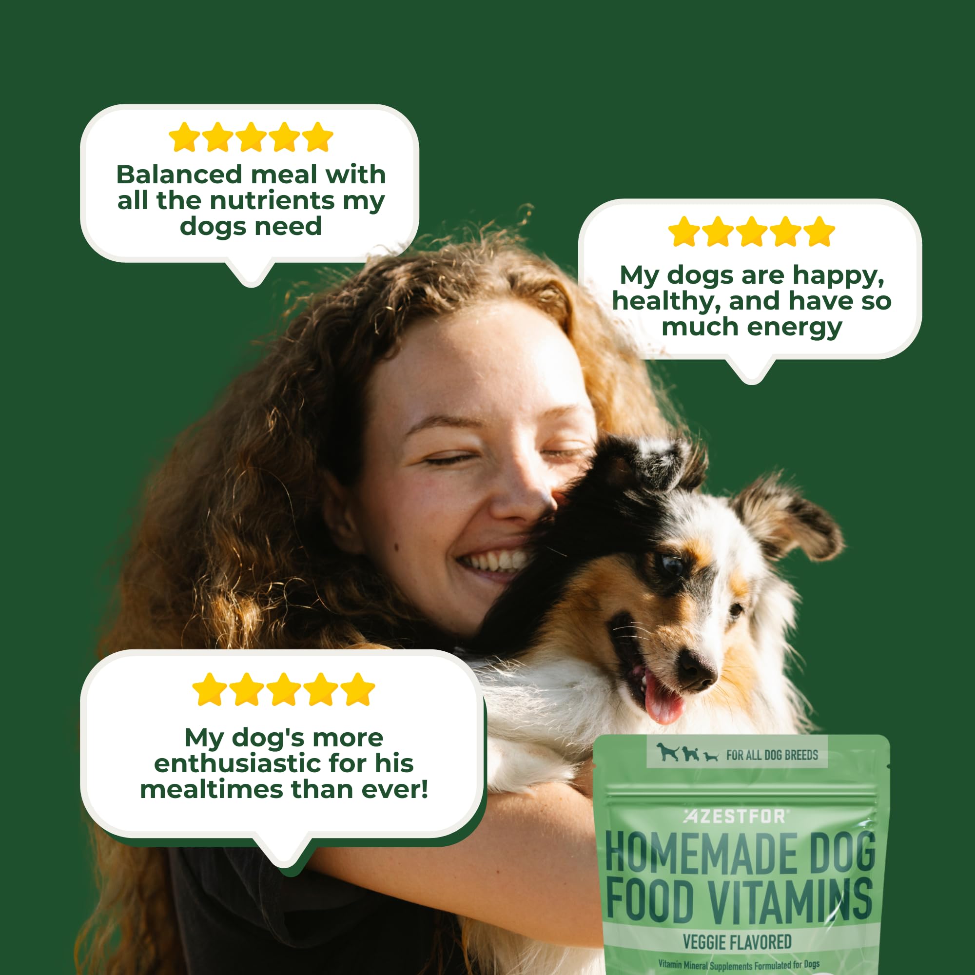 Azestfor contains 24 nutrients plus kelp for digestion.