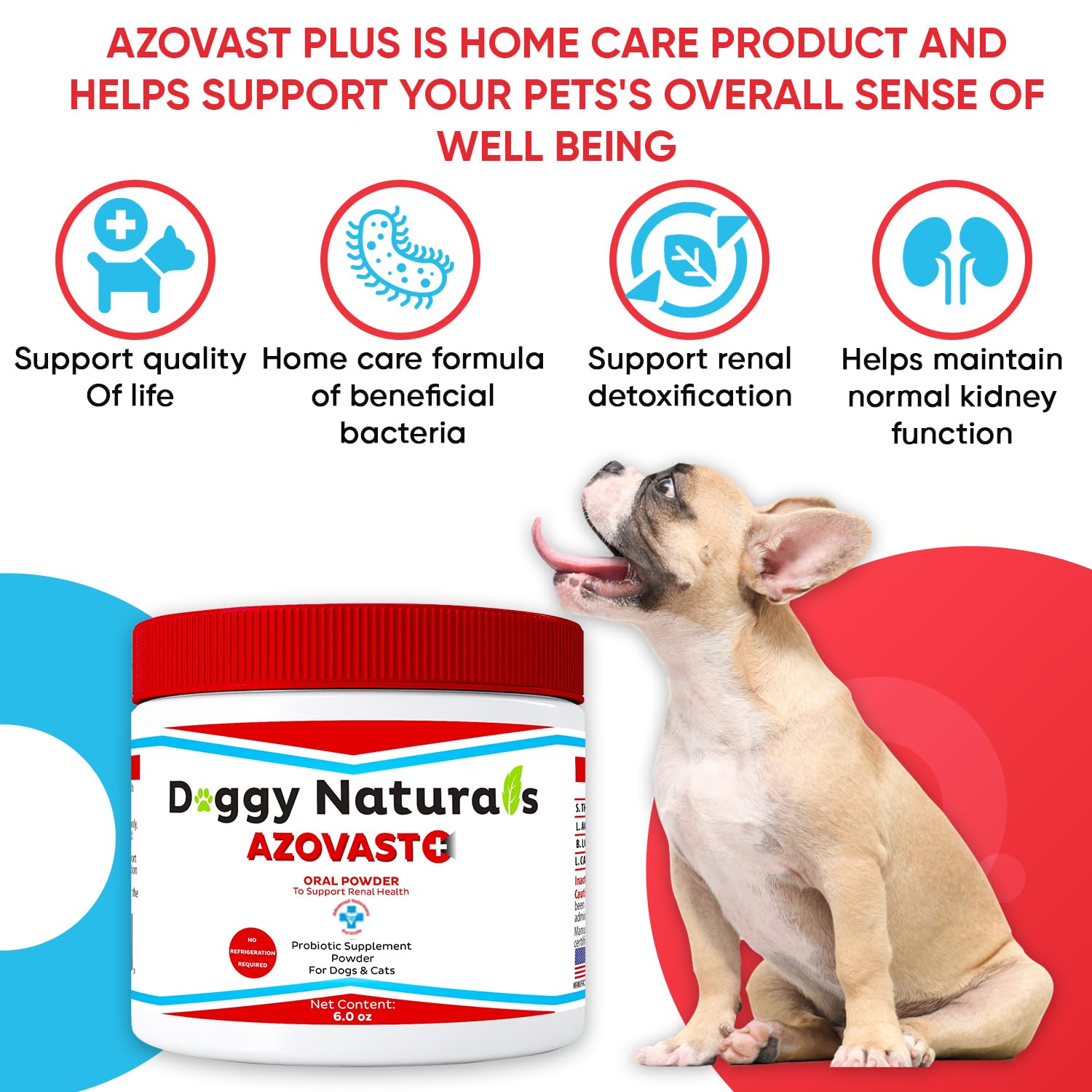 Azovast Plus 120 doses jar ready for long-term use