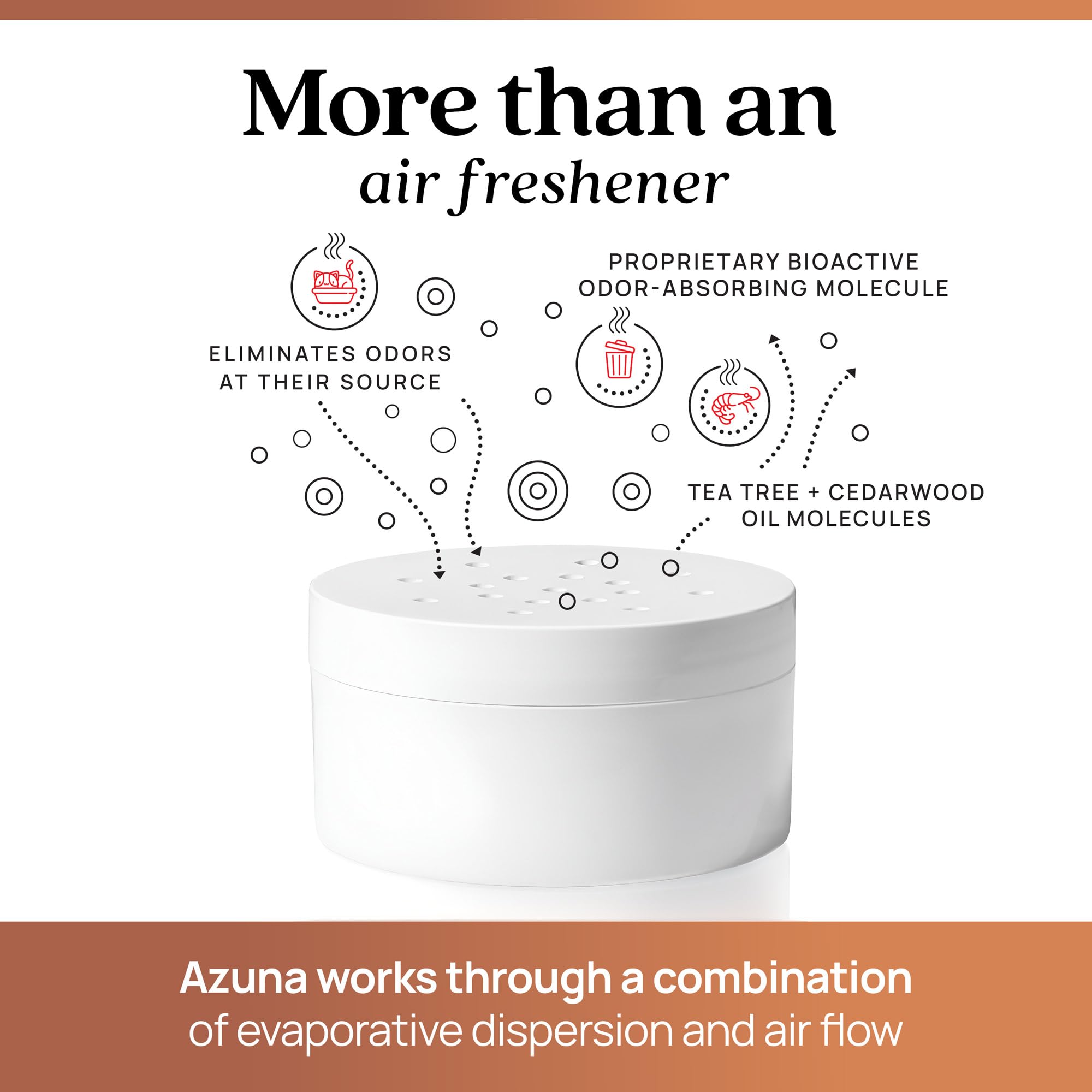 Azuna 8oz pod shown with refill option