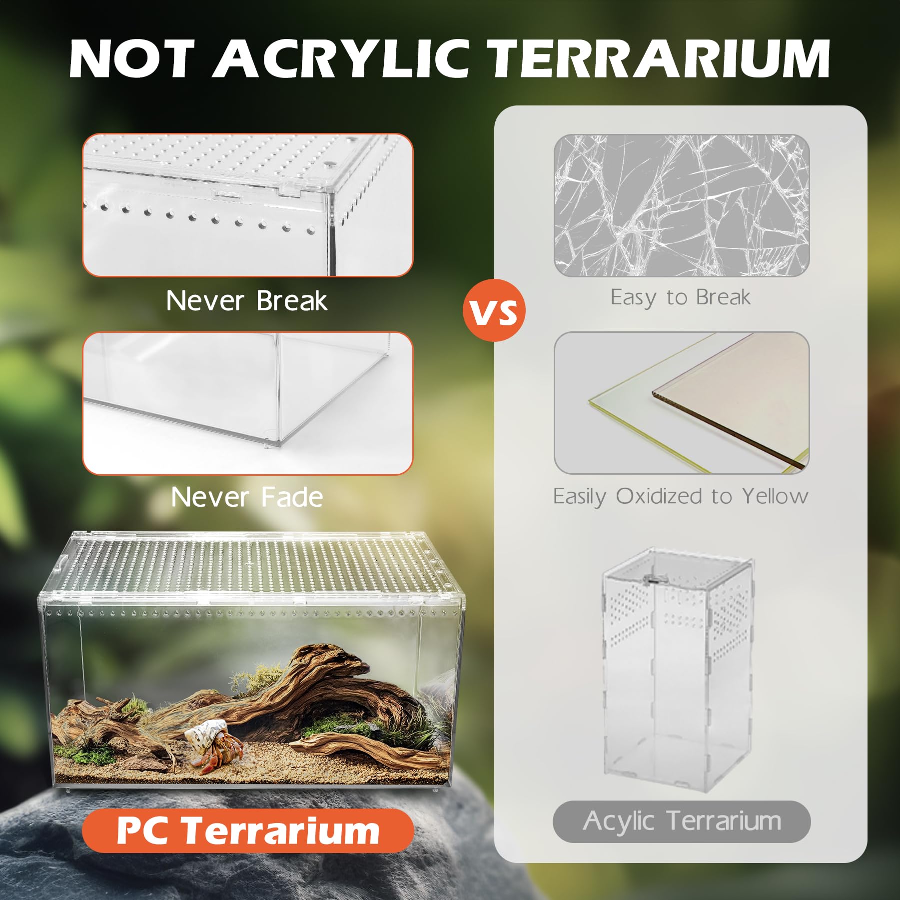 AZV easy-clean interior allows quick wipe-down after feeding and maintenance.