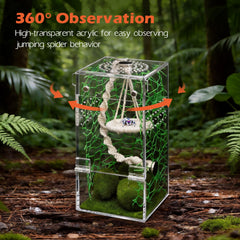 AZV 360° viewing enclosure provides full visibility for observation