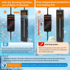 IPS anti-boil protection on AZW maintains safe conditions.