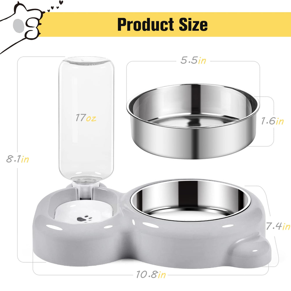 Azwraith anti-slip wide base reduces spills during meals.