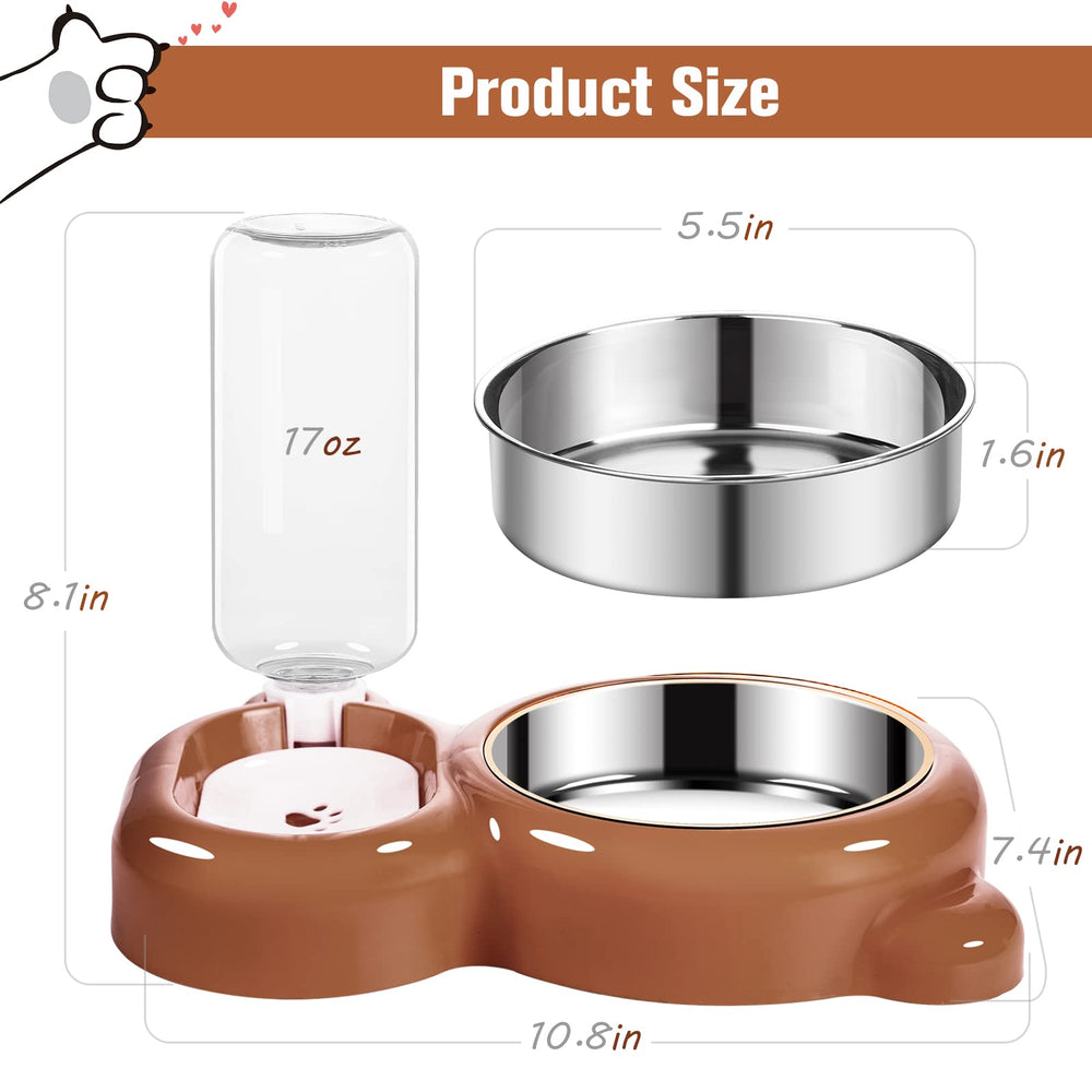 Azwraith detachable food bowl for simple serving and cleaning.