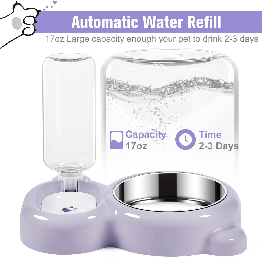 Azwraith detachable stainless steel bowl for quick cleaning and durability.