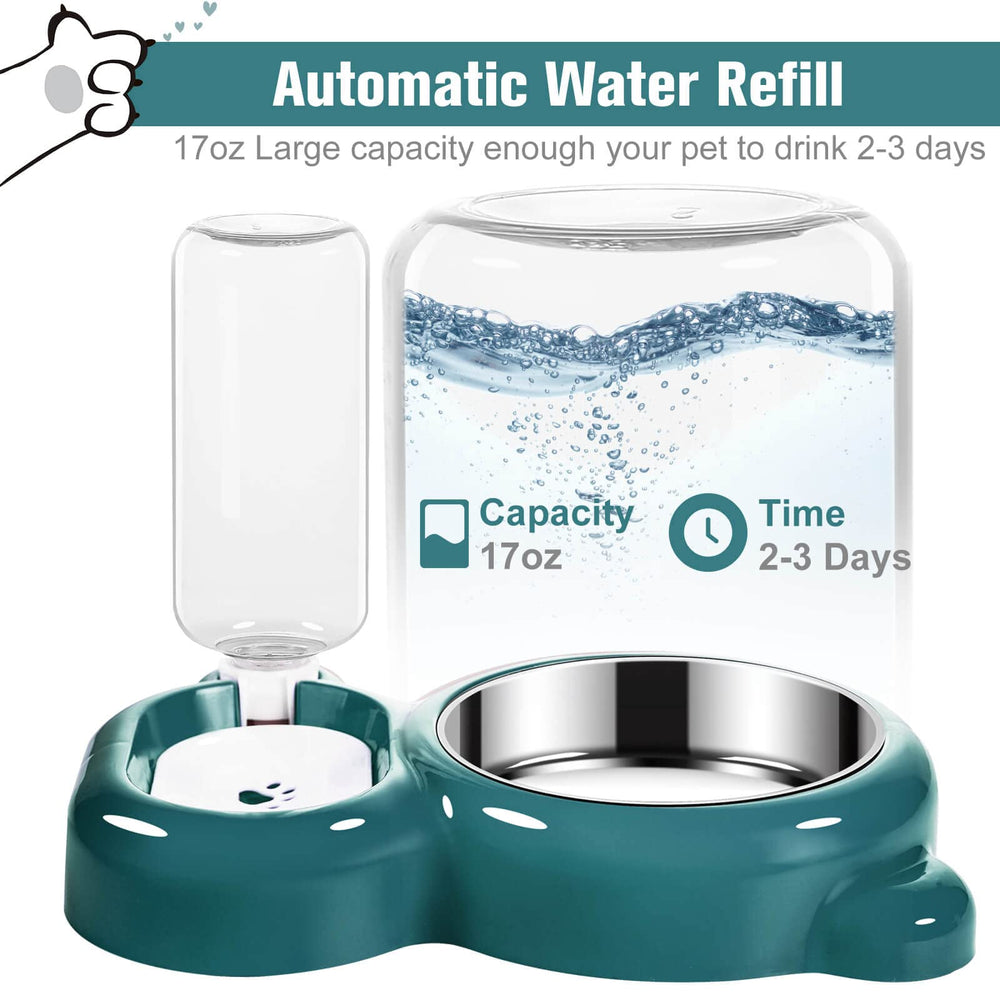 Azwraith detachable stainless steel bowl ready for easy cleaning and durable use.