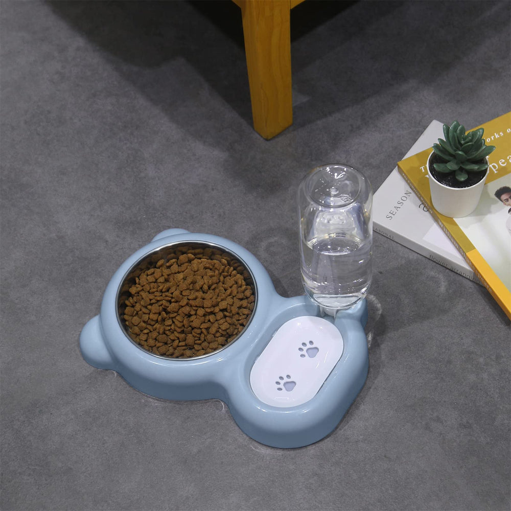 Azwraith modern light-blue pet kitchen design complements homes