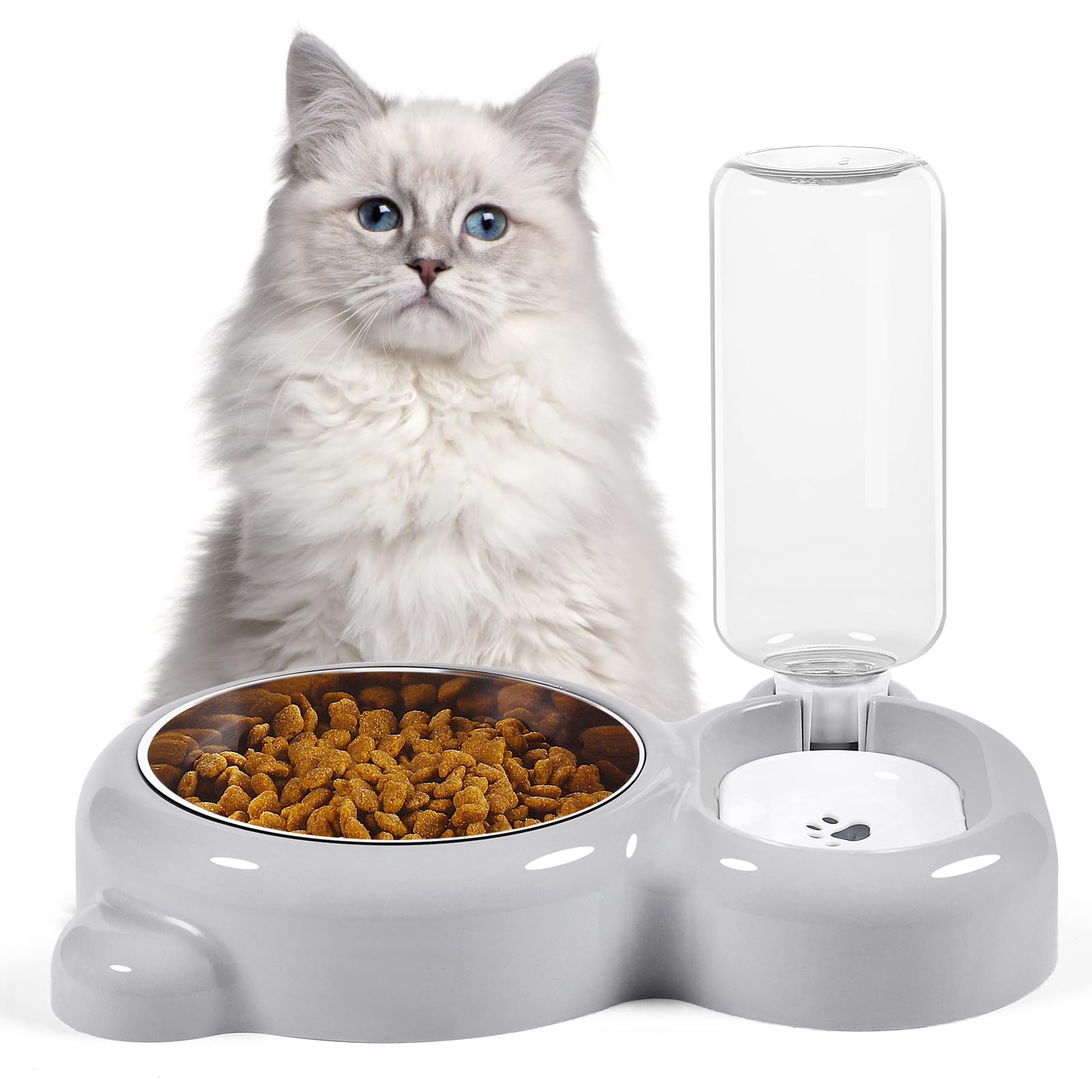Azwraith no-mess design supports calm feeding for curious pets.