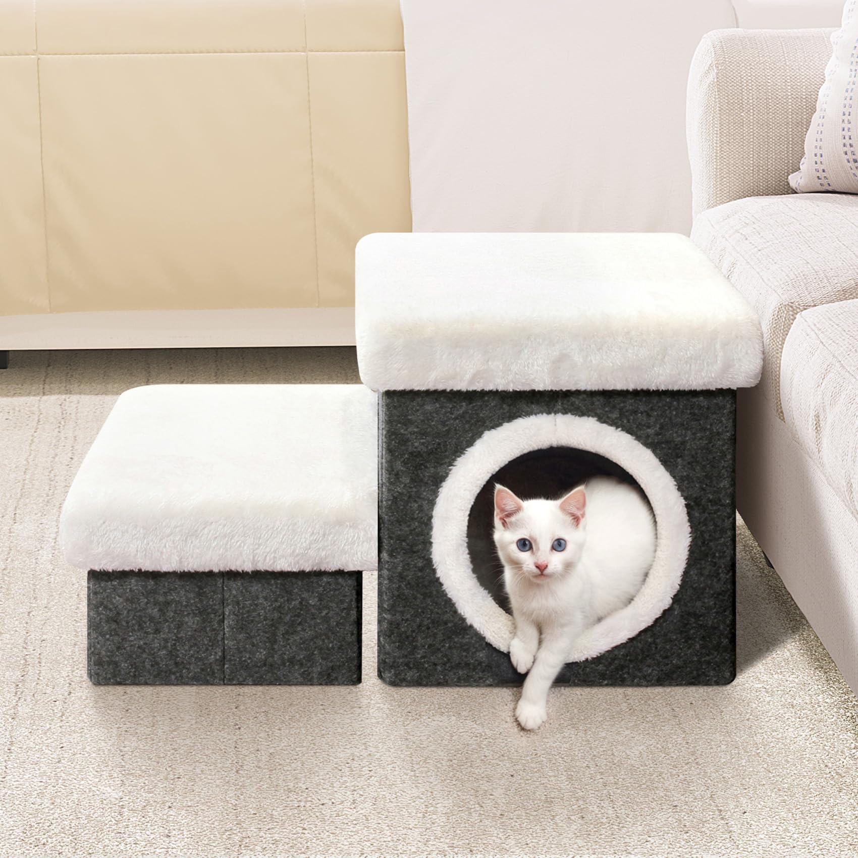 B FSOBEIIALEO scratch pad side: helps protect furniture while play