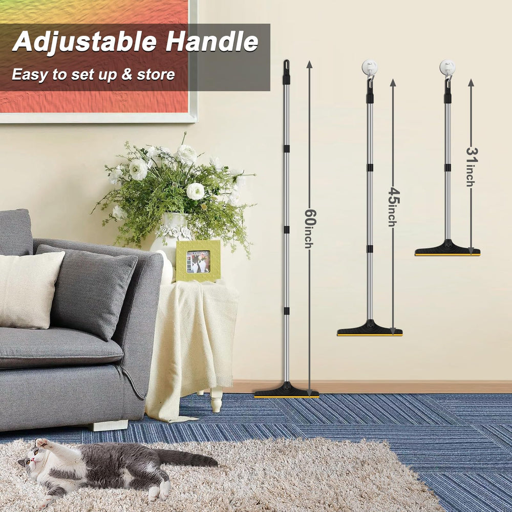 B-Land 4-section steel tubes extend from 31 to 60 inches for reach.