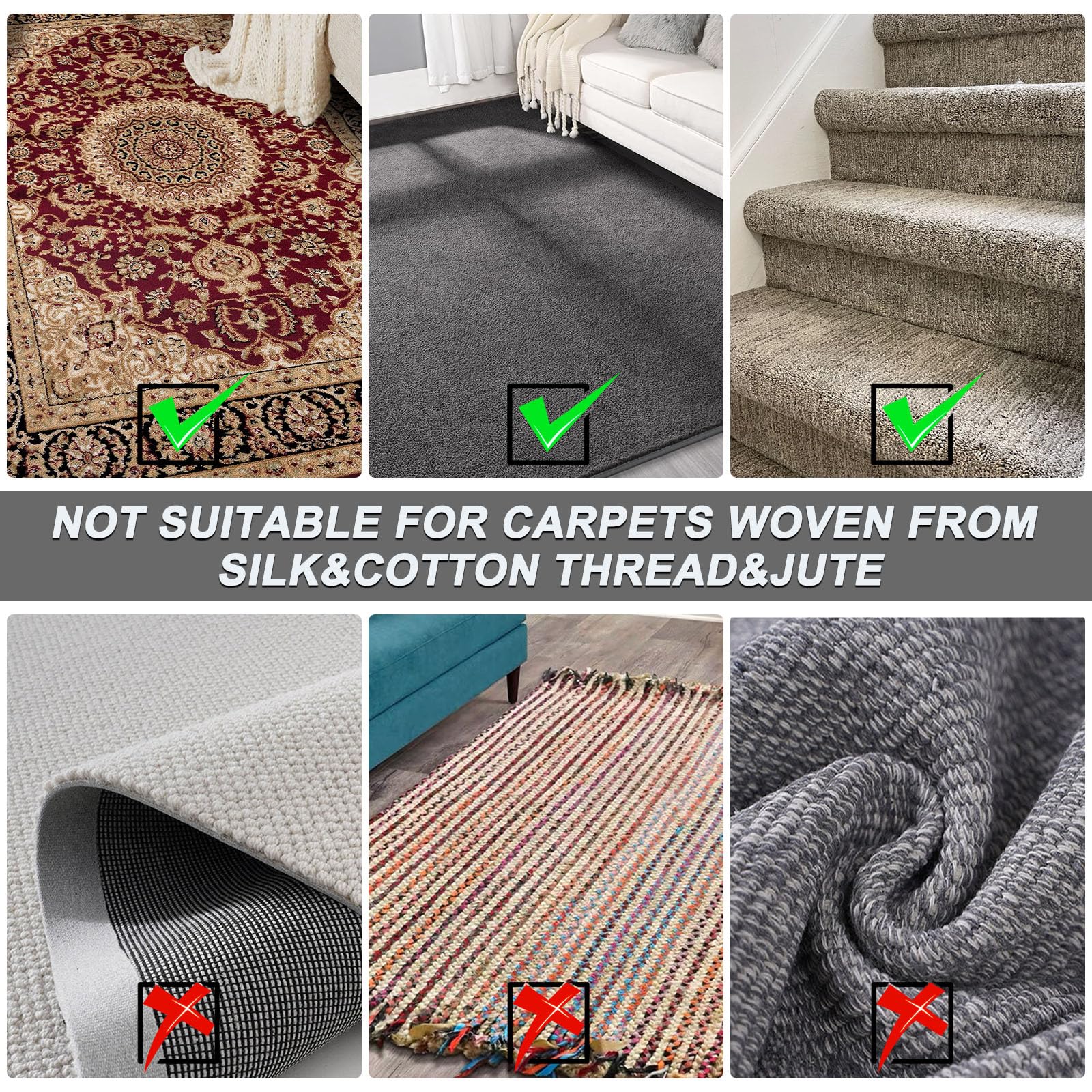 B-Land tool tackles low-pile carpets and stair runners efficiently.