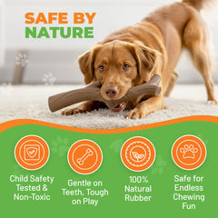 Baba Buddies natural rubber dental ridges promote gum care during chewing.