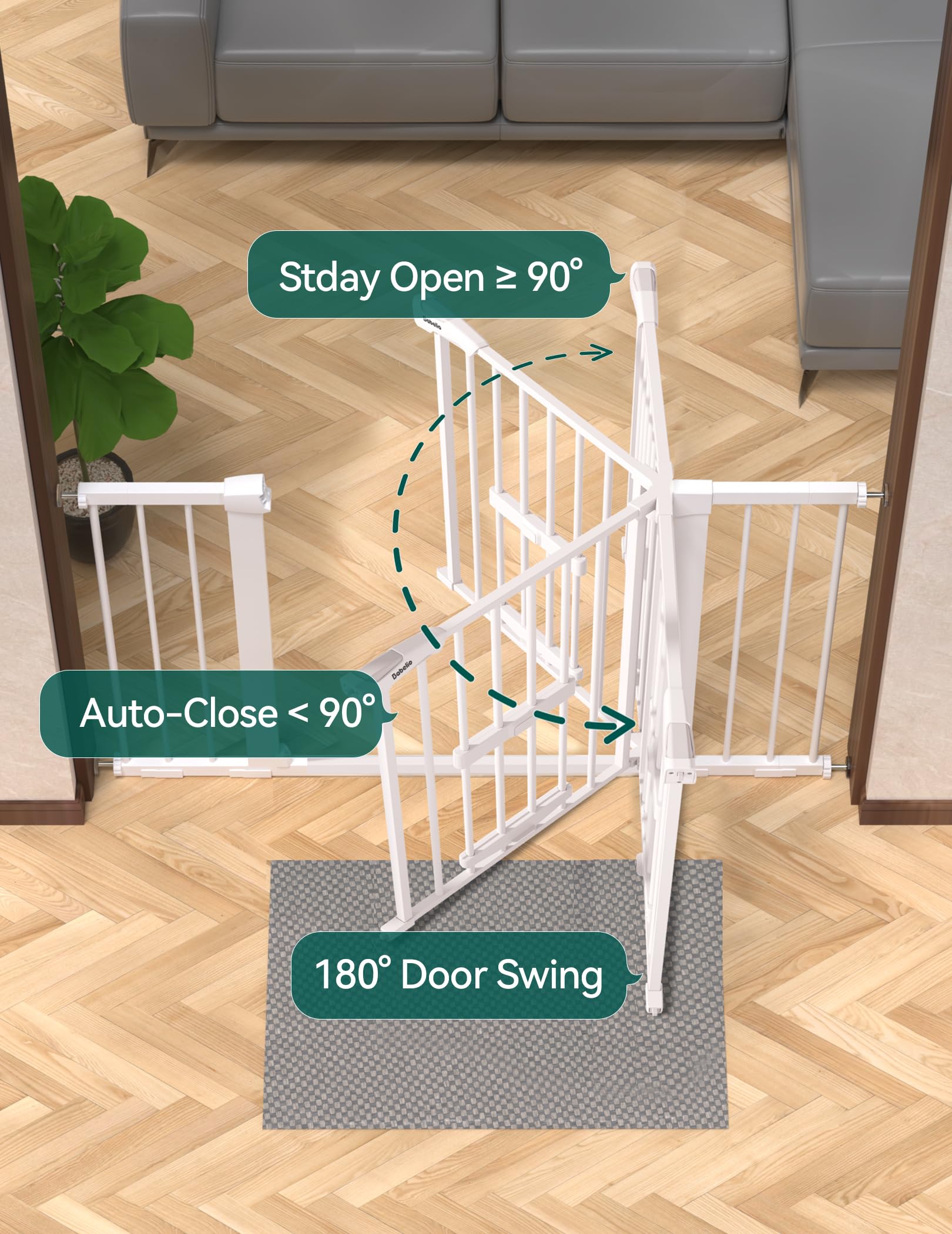 Babelio extension kits expand width for wide stairways.