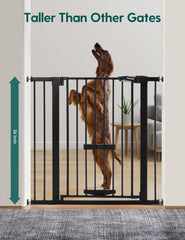 Cat door 7.5 by 12 inches on the Babelio gate for small pets