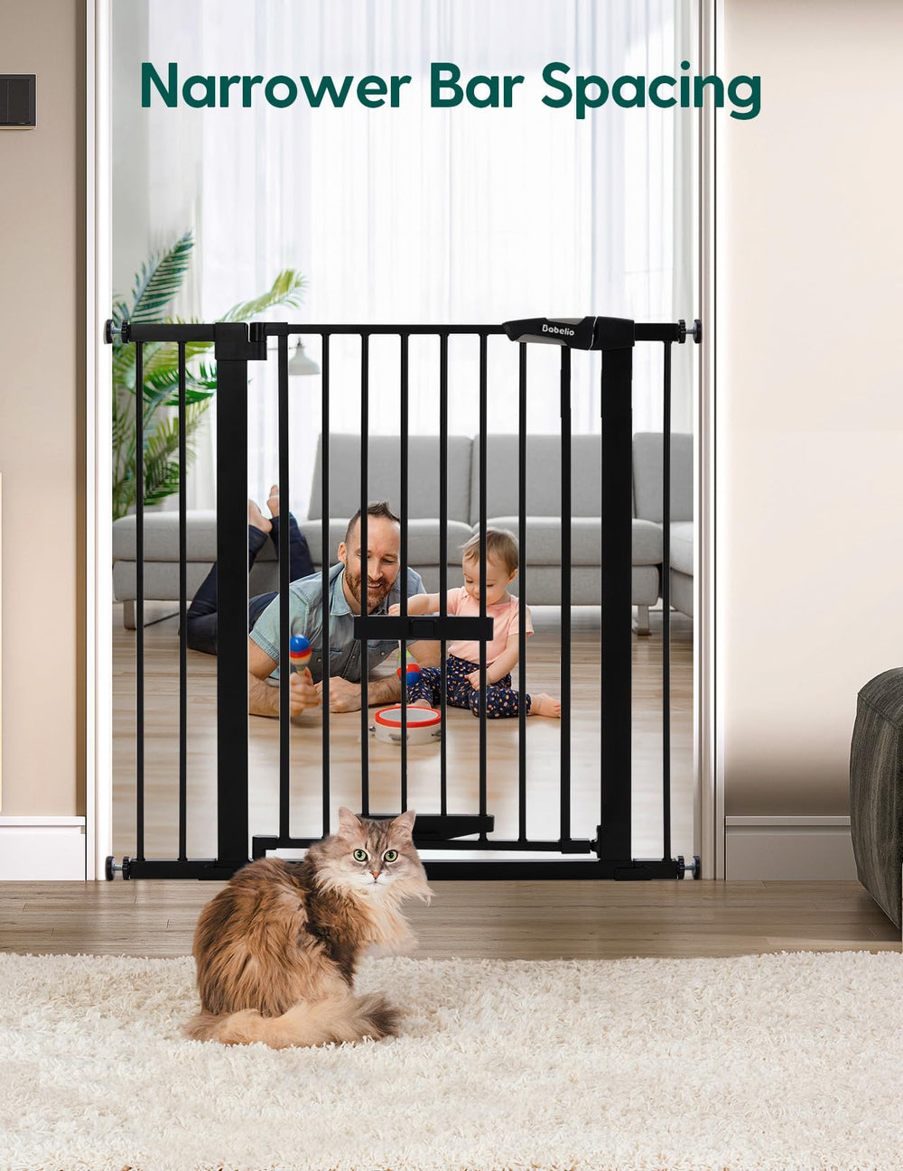 Width extensions from 29 to 40 inches for narrow openings