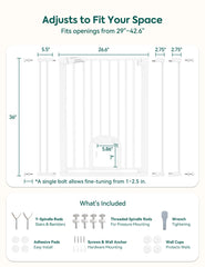 Babelio steel frame supports up to 210 lbs for durable use