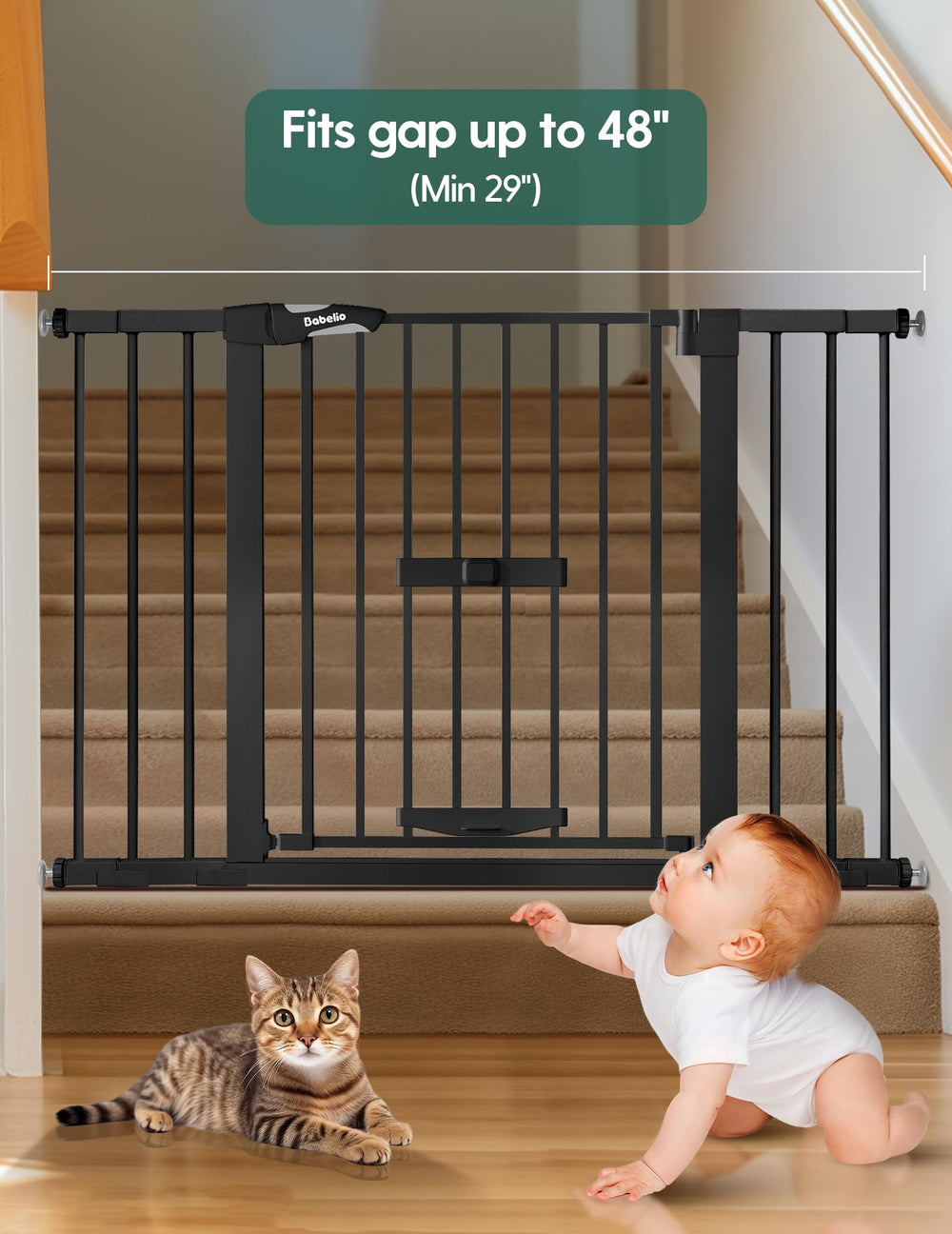 Babelio sturdy steel construction withstands daily use and impact.