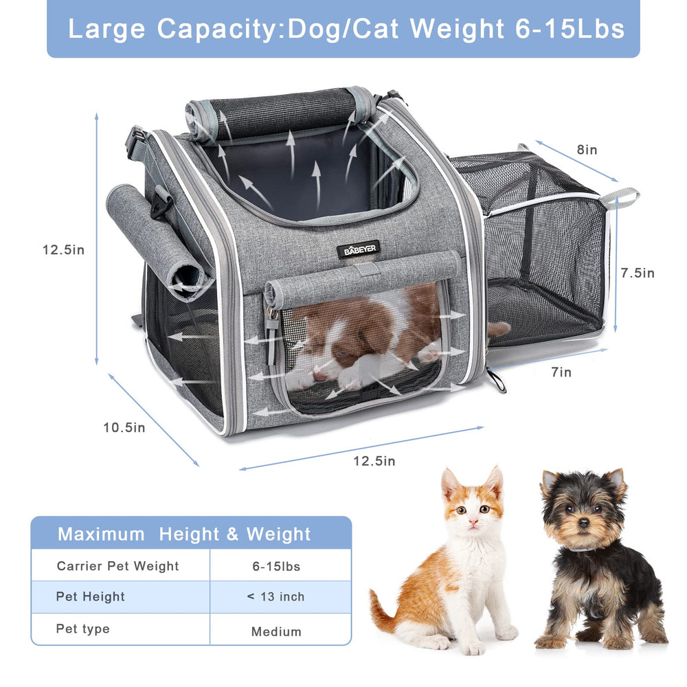 BABEYER dog bike basket bottom fleece pad provides cozy seating for pets