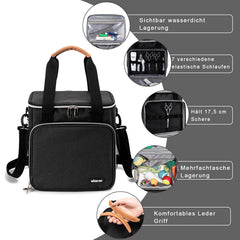 BABEYER bag side pocket close-up demonstrates easy reach to frequently used tools.