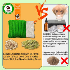 BabieDtOyG nose work game setup image showcases indoor scent challenges promoting focus.