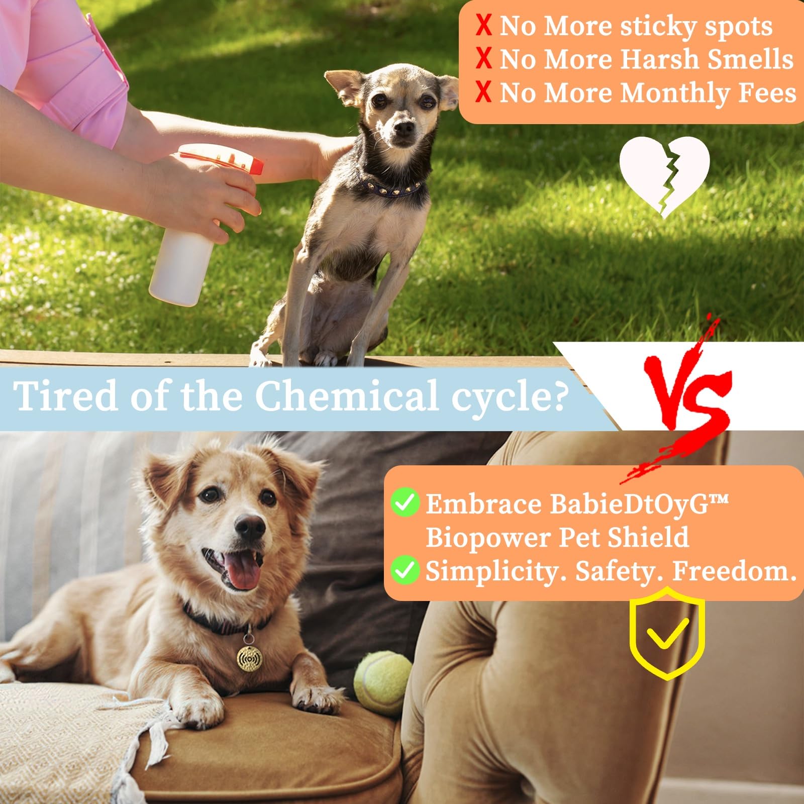 BabieDtOyG energy shield close-up showcasing non-toxic pest deterrence concept.