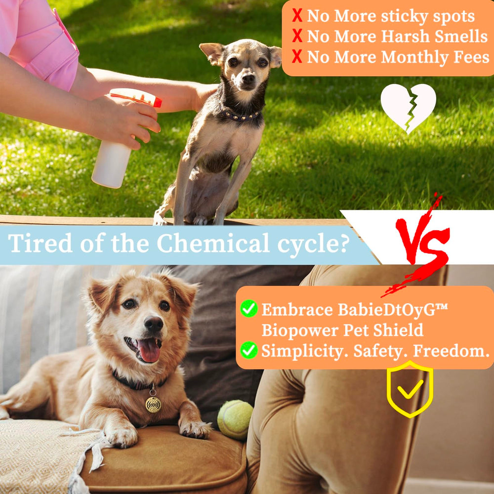 BabieDtOyG energy shield close-up showcasing non-toxic pest deterrence concept.