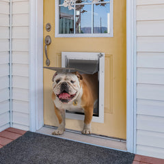 Baboni weatherproof 3-flap closure helps reduce drafts and energy loss.
