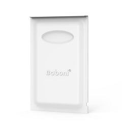 Baboni large pet door metal closing panel cover on wall for controlled entry.