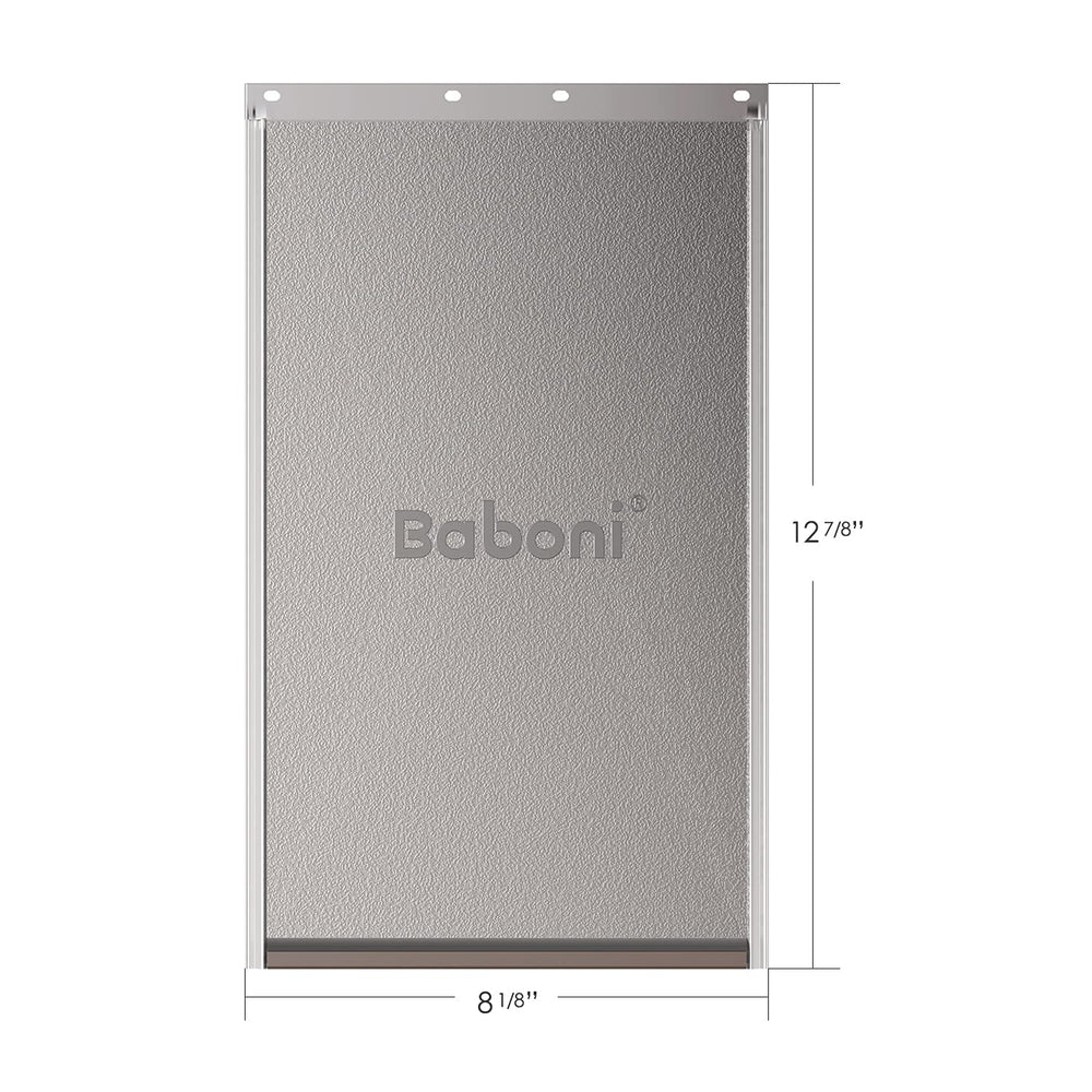 Screws included for easy installation on Baboni medium door.