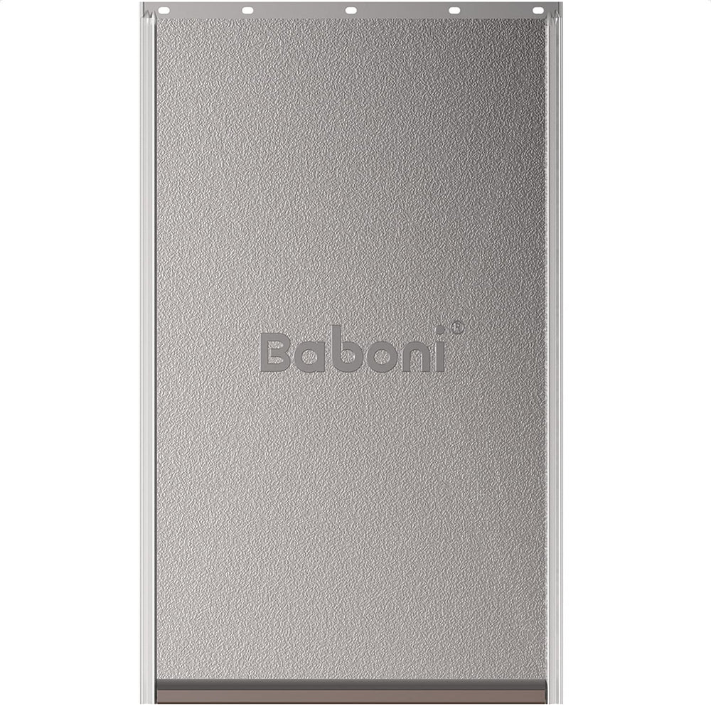 Baboni replacement flap for large pet door with 10 1/8 x 16 7/8 opening, fits dogs and cats.