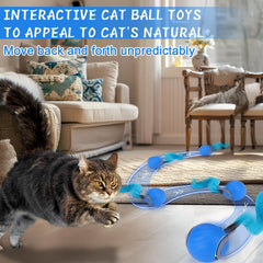 BABORUI blue ball glowing in blue mode for extended interactive play sessions.