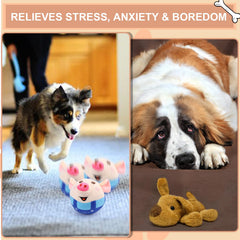 BABORUI bounce-action pig toy encourages vigorous exercise