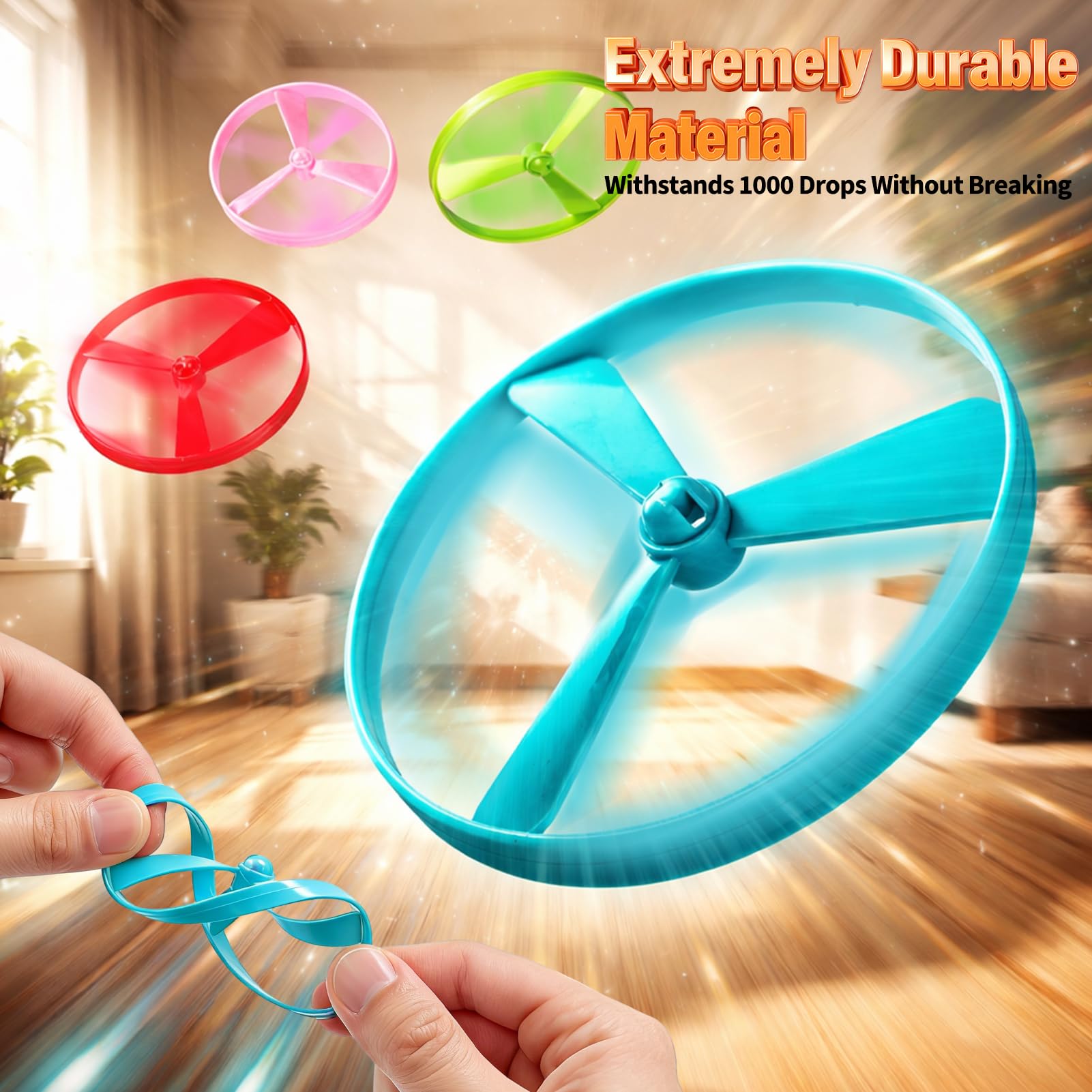 BABORUI ergonomic handle provides comfortable grip during extended play.
