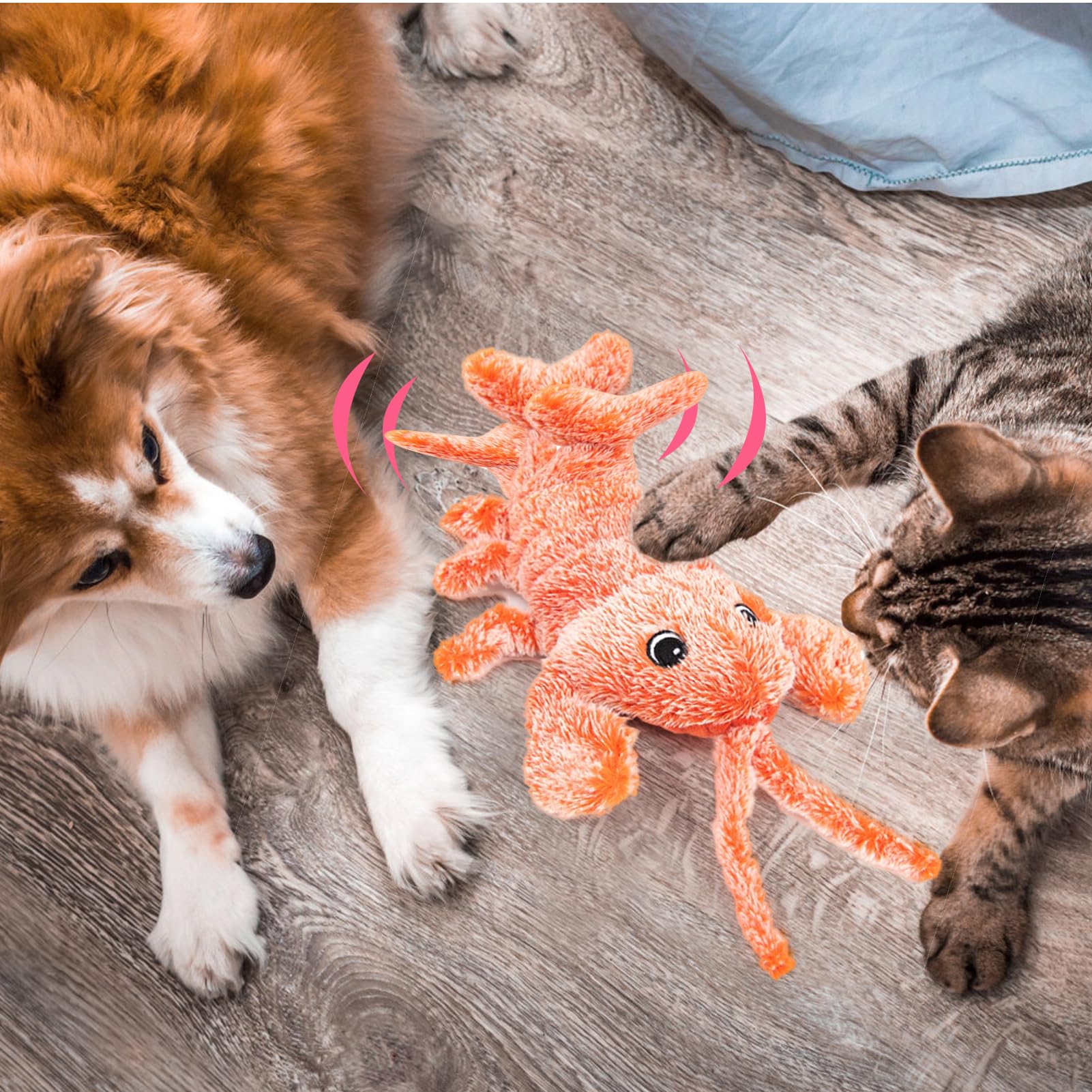 BABORUI lobster dog toy ideal for all dog sizes