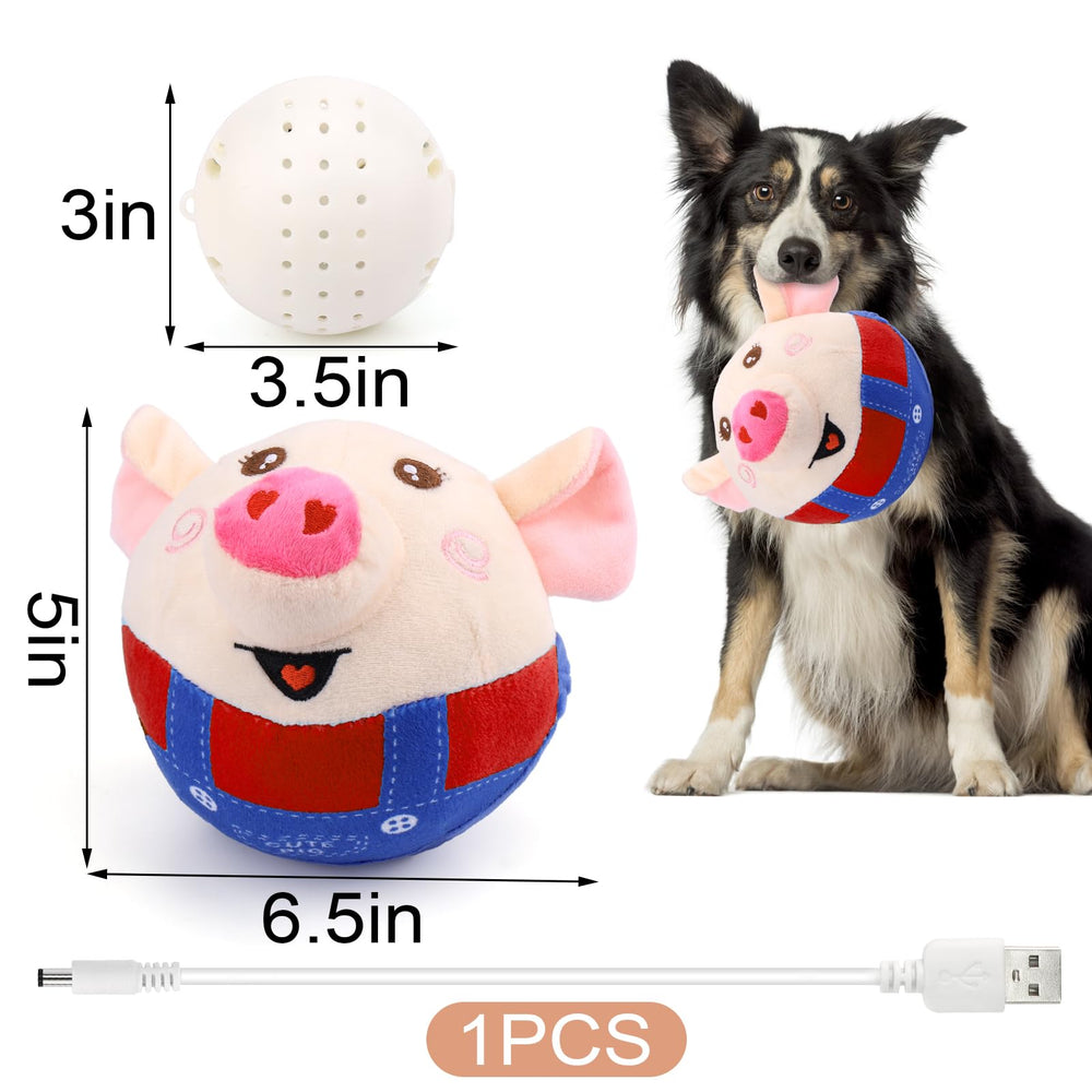 BABORUI pig chew-protected toy guards against bites during play