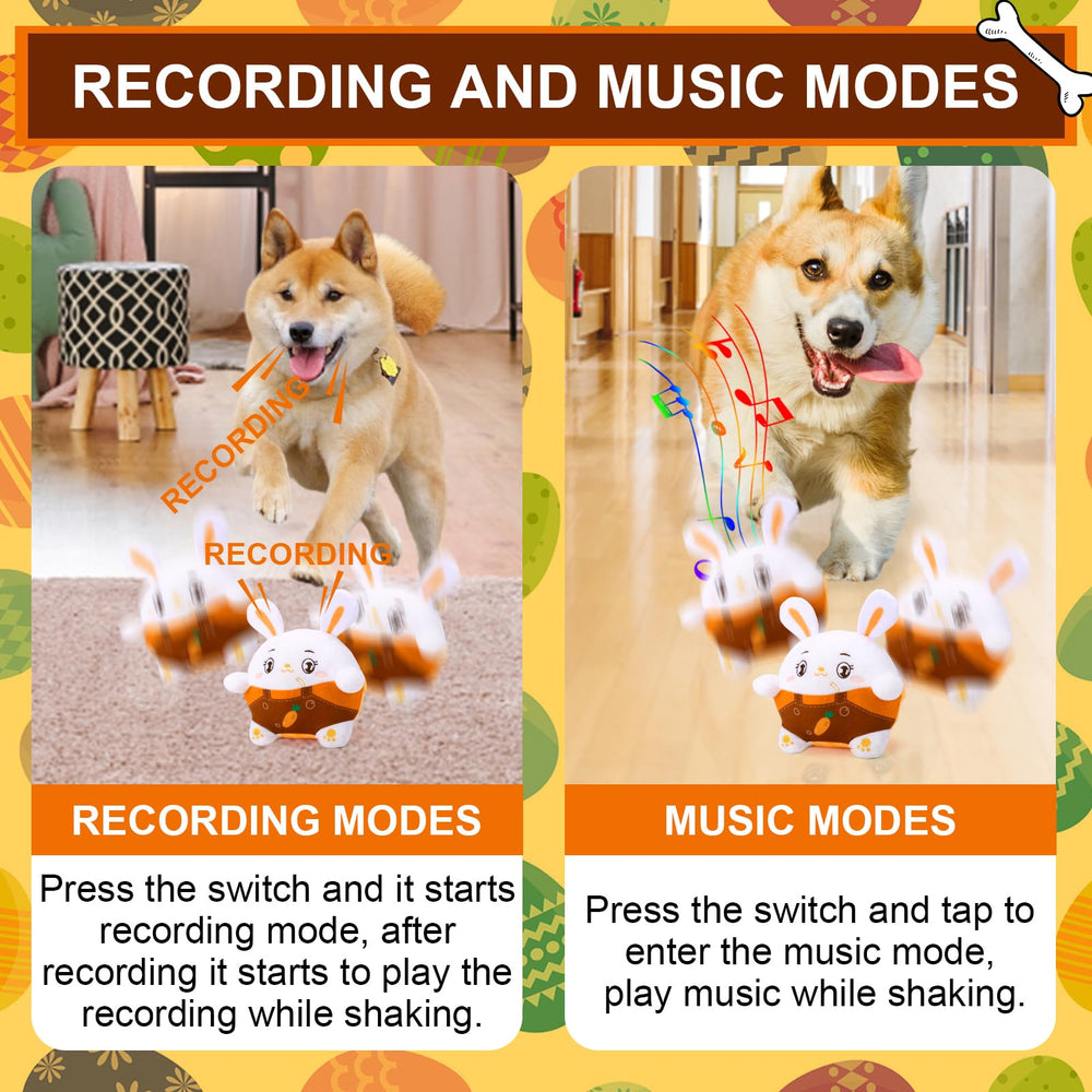 BABORUI Bunny music mode provides ready tunes for instant entertainment.