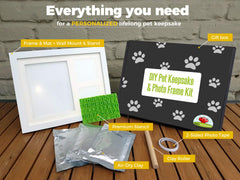 Baby Mushroom no-bake clay is pet-safe for effortless paw imprint impressions.