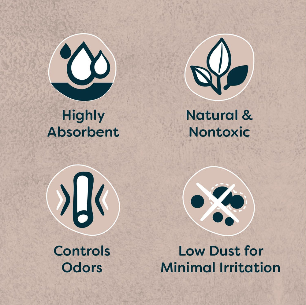 Back-2-Nature small animal bedding illustrating low-dust odor control for cages.