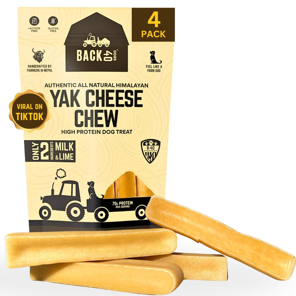 Back 40 Dogs durable chew encourages mental stimulation and reduces boredom.