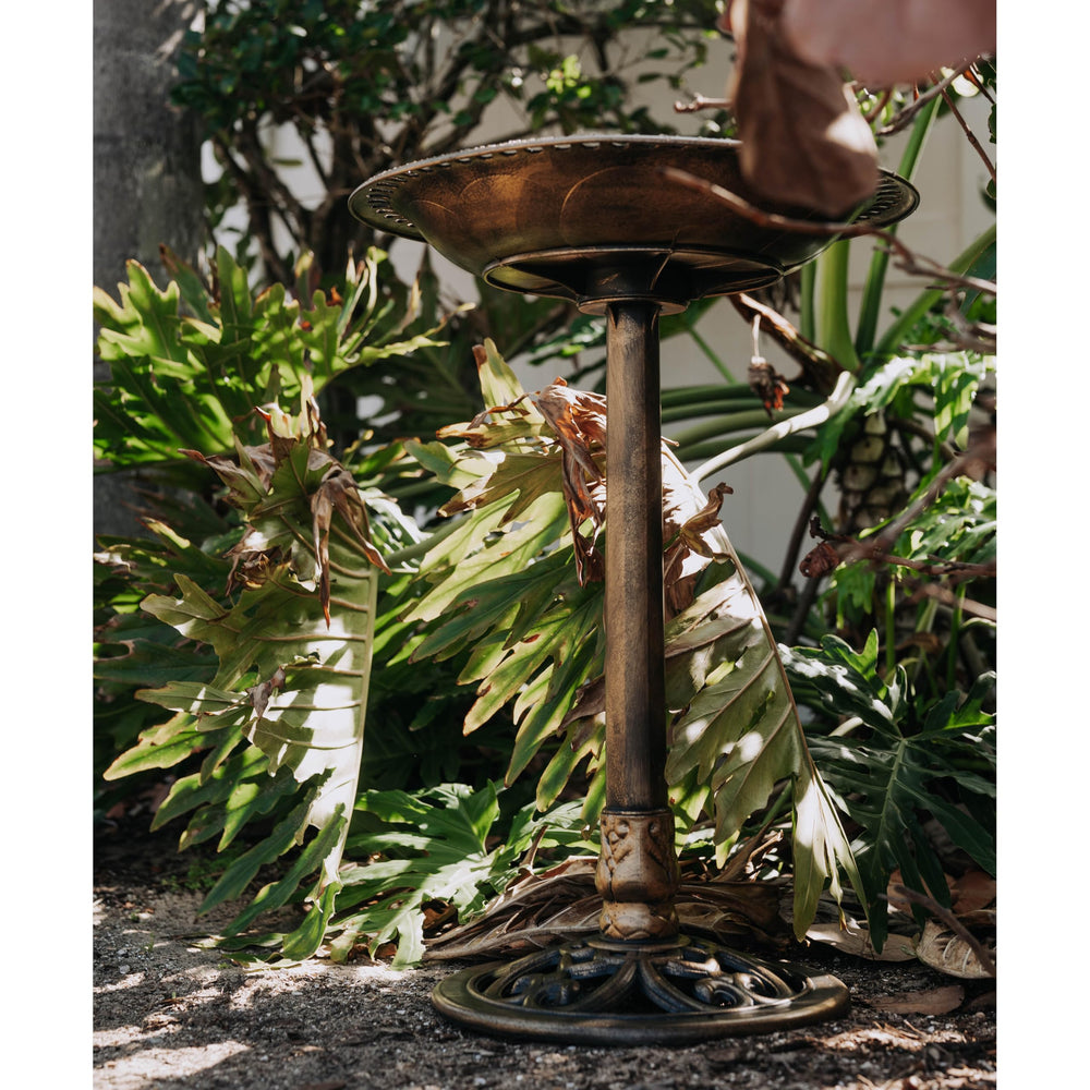 Backyard Expressions resin texture close-up demonstrates weather-resistant material.
