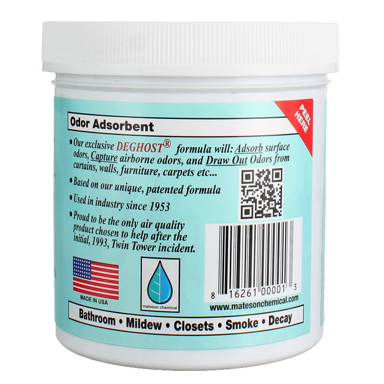 Bad Air Sponge in kitchen neutralizing cooking odors