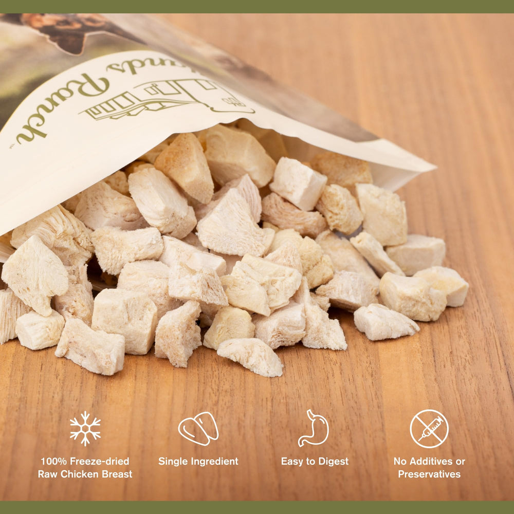 BADLANDS RANCH single-ingredient chicken breast ingredient highlight.