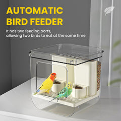 BAGHPBM Multifunctional seed dispenser with two feeding positions for easier feeding.