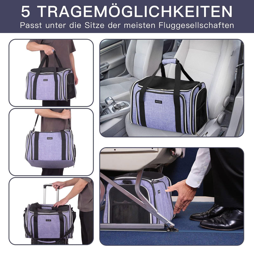 Baglher compact travel carrier suits long car and plane trips