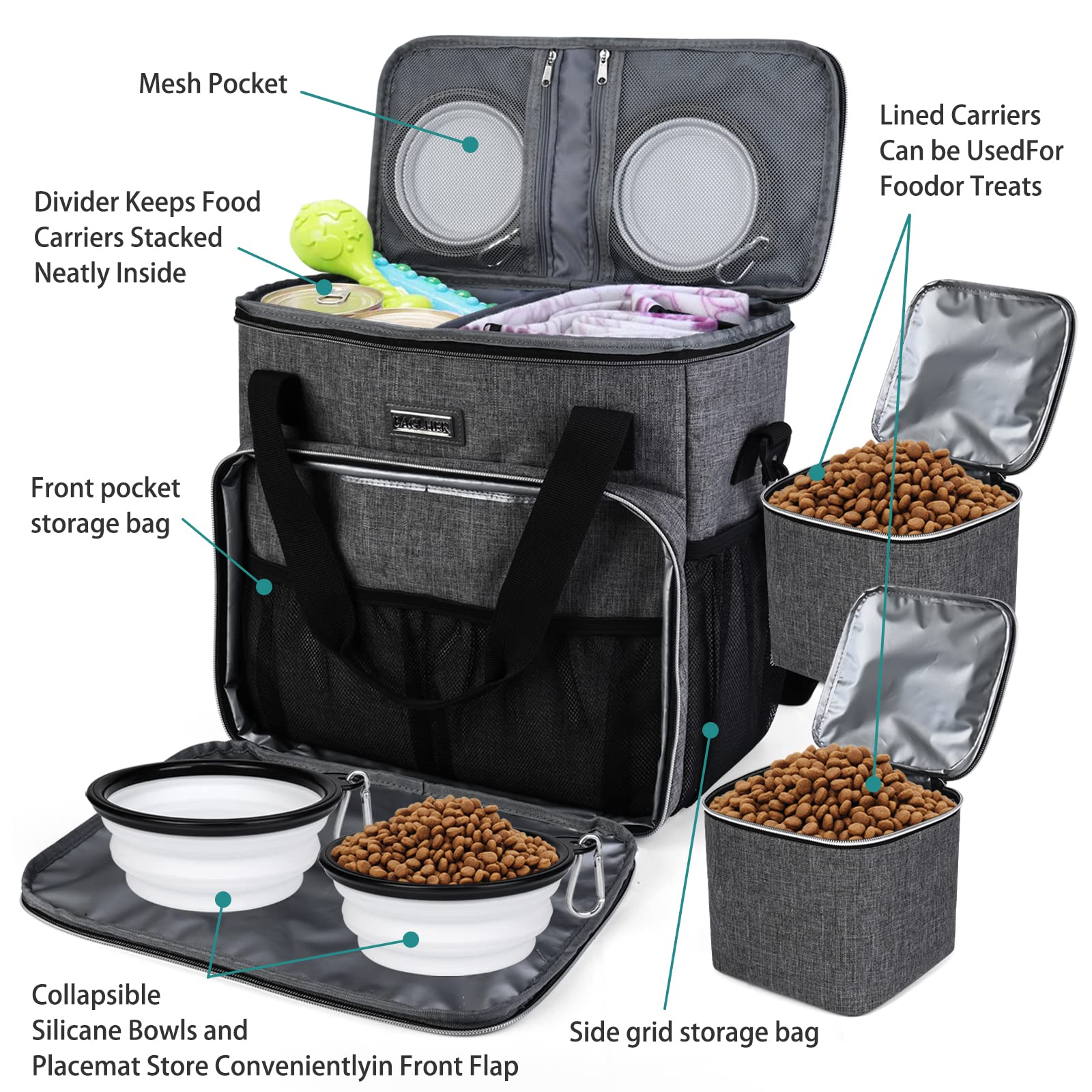 BAGLHER front pocket offers quick access to essentials