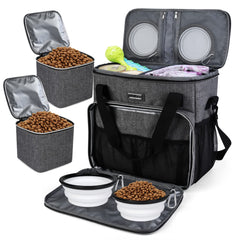BAGLHER dog travel bag main compartment for organized packing