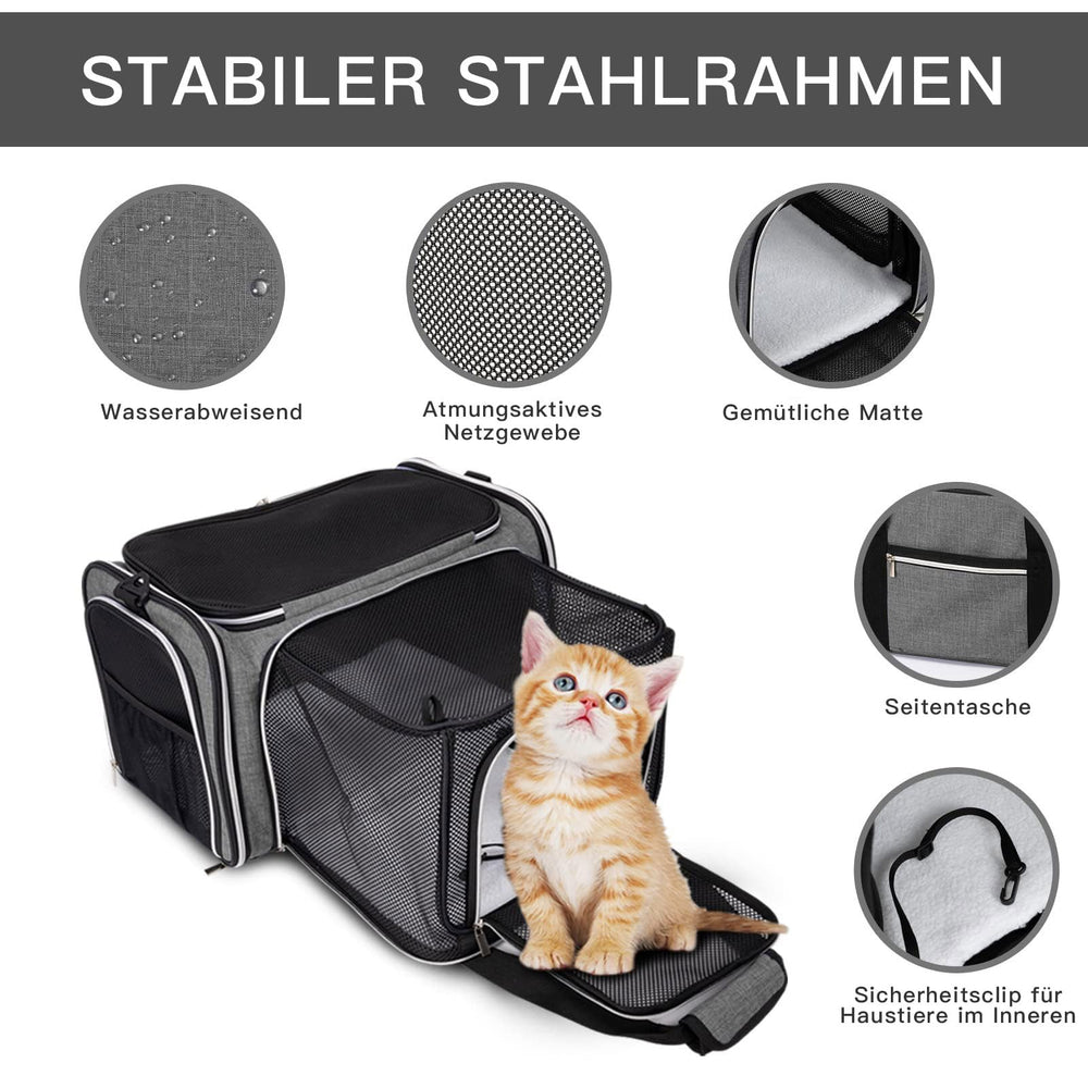 Baglher five-sided mesh design provides breathability and visibility
