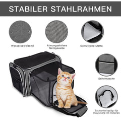 Baglher five-sided mesh design provides breathability and visibility