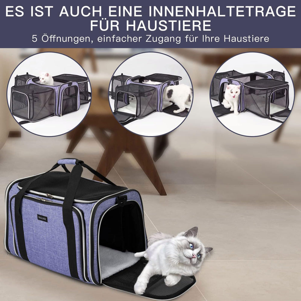 Baglher removable pads provide easy cleaning and comfort